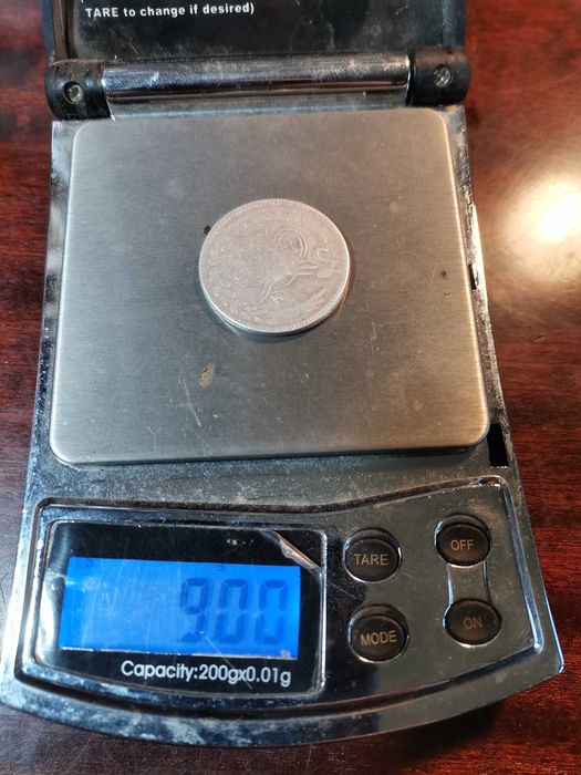 Серебряная монета, 1899, Афганистан