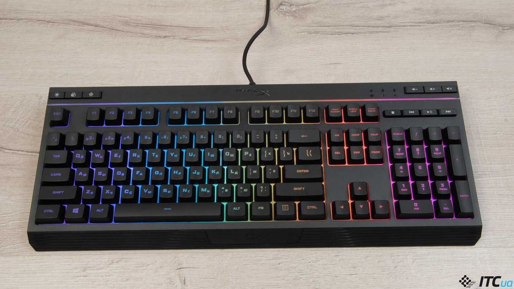 Продам мембранную клавиатуру HyperX Alloy Core RGB