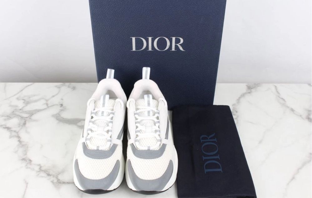 Обувки Dior B22 White Technichal