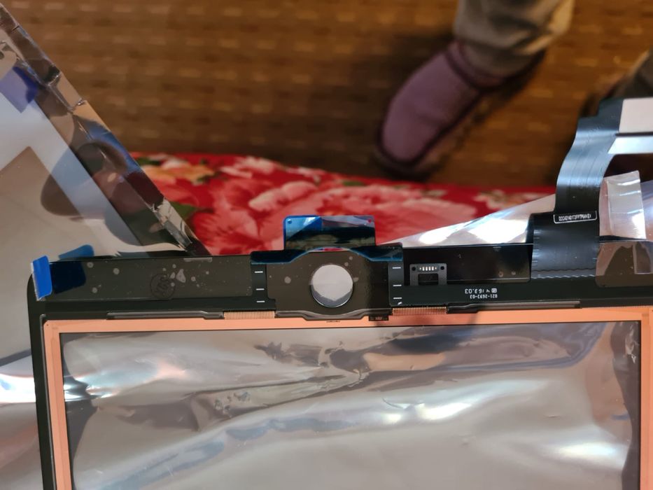 Sticla Tactilă IPad AIR 2 A1566, A1567, Alb și Negru