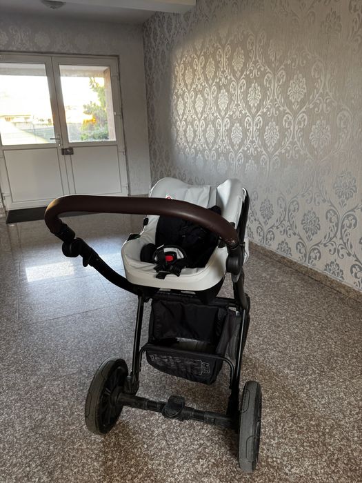 Carucior 3 in 1 Rider Soft Light Grey – Krausman