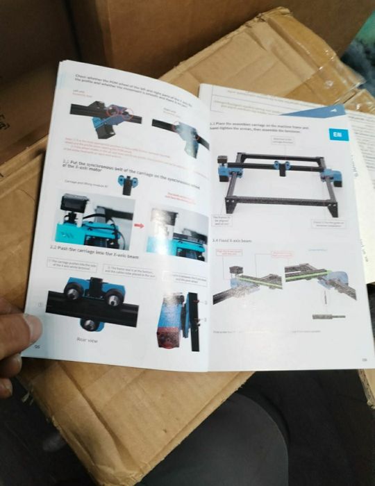 Masina de gravat laser TTS-55 Pro 300x300mm 10000mm/min 10 w noua