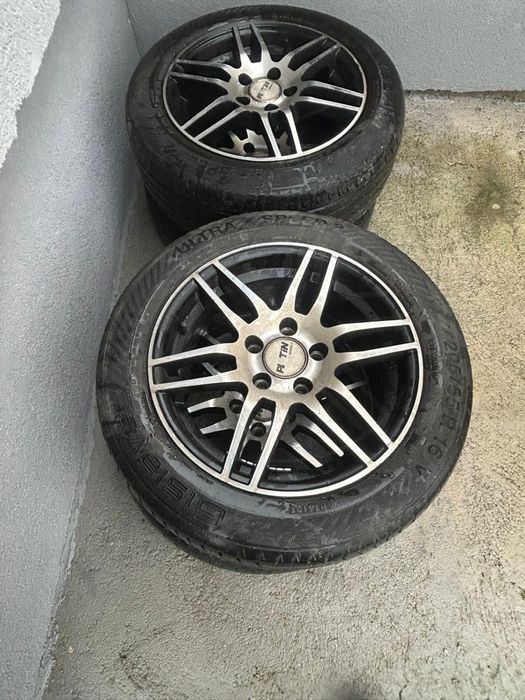 Jante aliaj 16 cu anvelope de vara