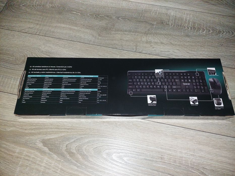 Tastatura wireless desktop kit