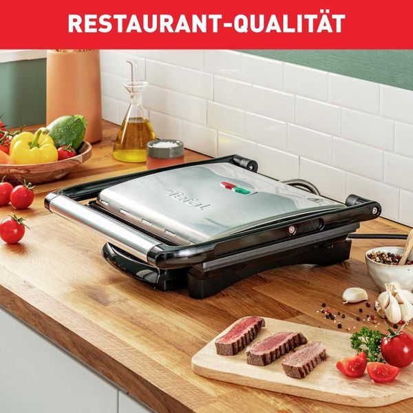 Нов Грил Сандвич Тостер Tefal Inicio GC241D12, 2000W, 2 години Гаранция, Незалепващо Покритие