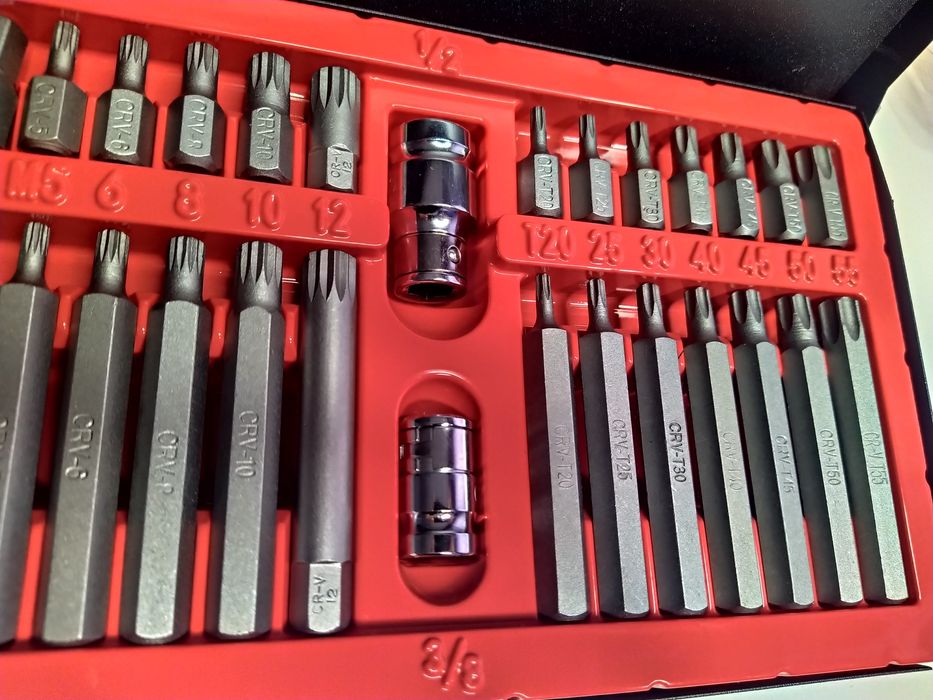 Trusa biti torx - 41 piese - Rico Professional