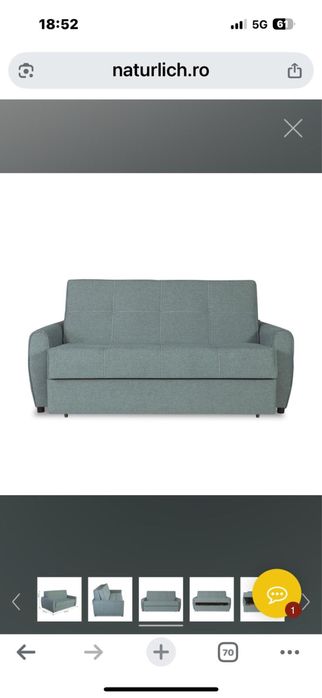 Canapea extensibila Ascona