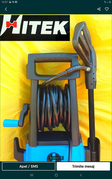 Aparat pentru curatat cu înaltă presiune HITEK - NOU - 395 Lei