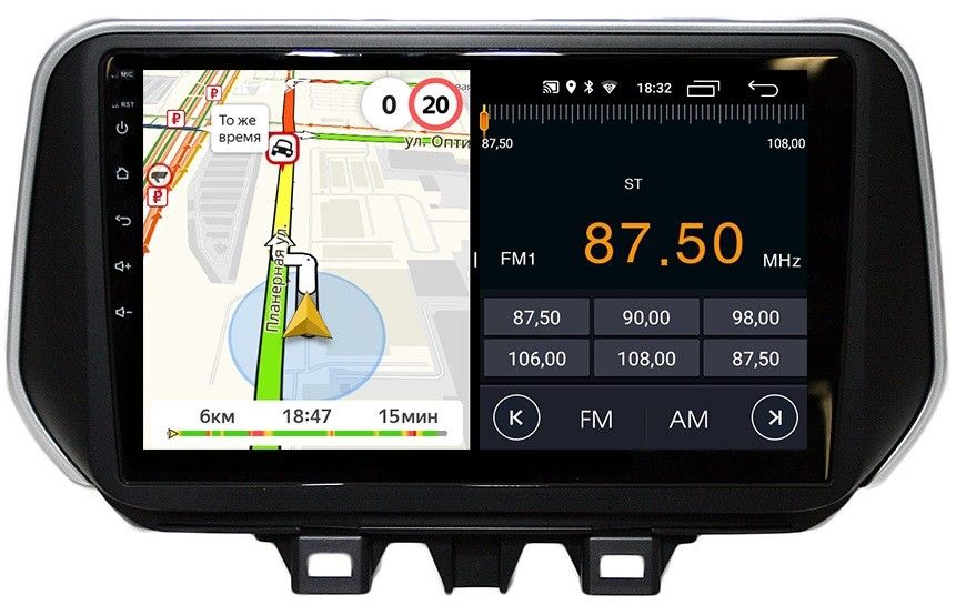 Штатная магнитола ШГУ Хендай Хюндай Туксон Hyundai Tucson 2018+