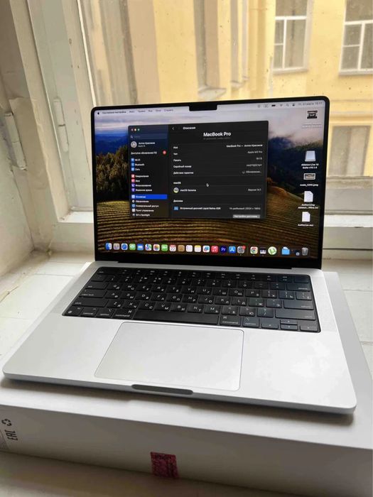 Macbook m3 pro 14, ssd 512gb