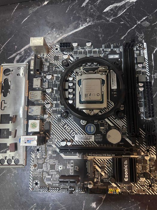 H510 + I5 11400 со встроенной графикой
