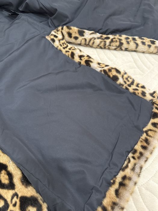 Натуральная шуба. Леопард.