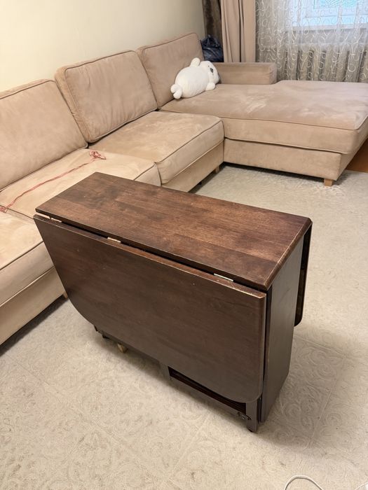 Стол и стулья комплект б/у