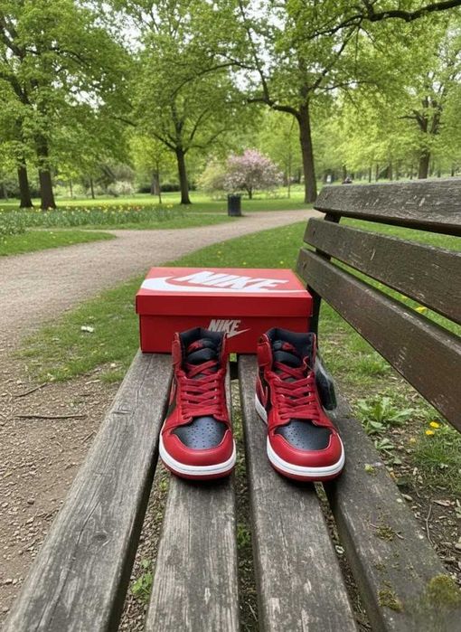 Jordan 1 High Varsity Red - Adidasi fete baieti
