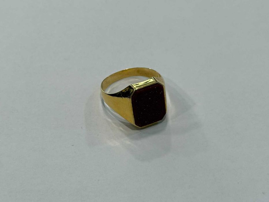 Мъжки златен пръстен 14K – 3,65 г