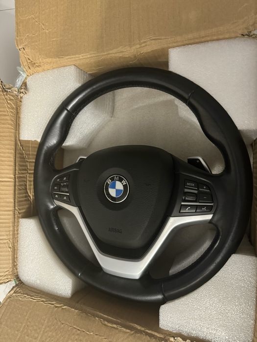 Vand volan bmw x6 f16 ca nou totul functional