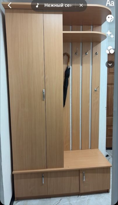 Удобный и вместительный шкаф