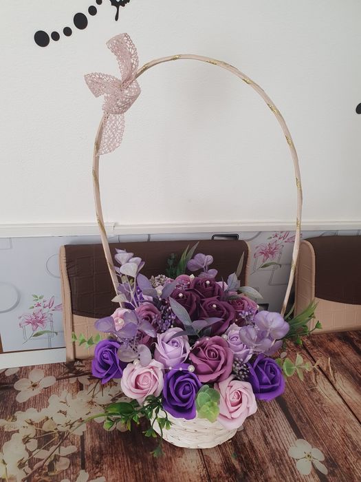 Aranjamente trandafiri de sapun