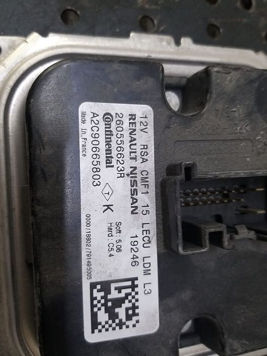Modul calculator led renault clio 5 bf 260556623r a2c90665803