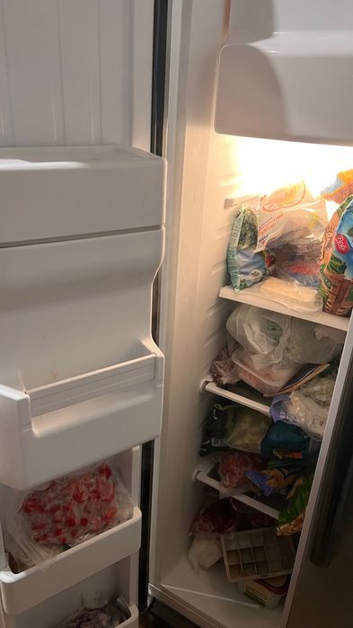 Frigider Whirlpool Side-by-Side, gri, cu două uși Iasi • OLX.ro