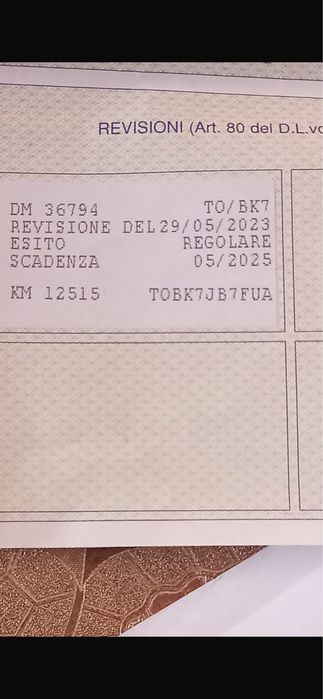 Vand scuter kymco up 250