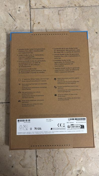 Ebook reader Amazon Kindle Scribe 2025 3rd gen 64gb premium pen nou sigilat