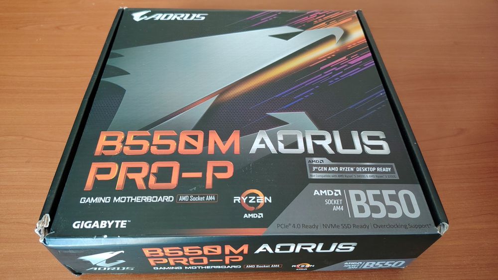 Gigabyte b550m Aorus Pro-P placă de bază AM4