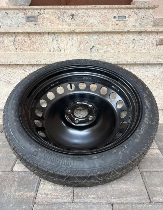 Roata rezervă Slim originală Audi A4 B6 B7 B8 125 / 70 R19