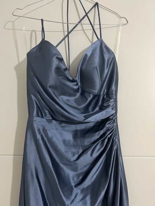 Rochie lunga de ocazie, cu spatele gol