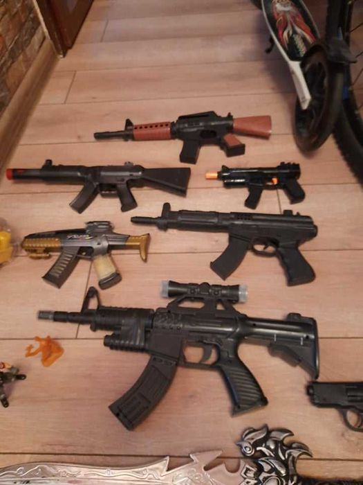 Животни-играчки, костенурките нинджа, играчки за стрелба, конструктори