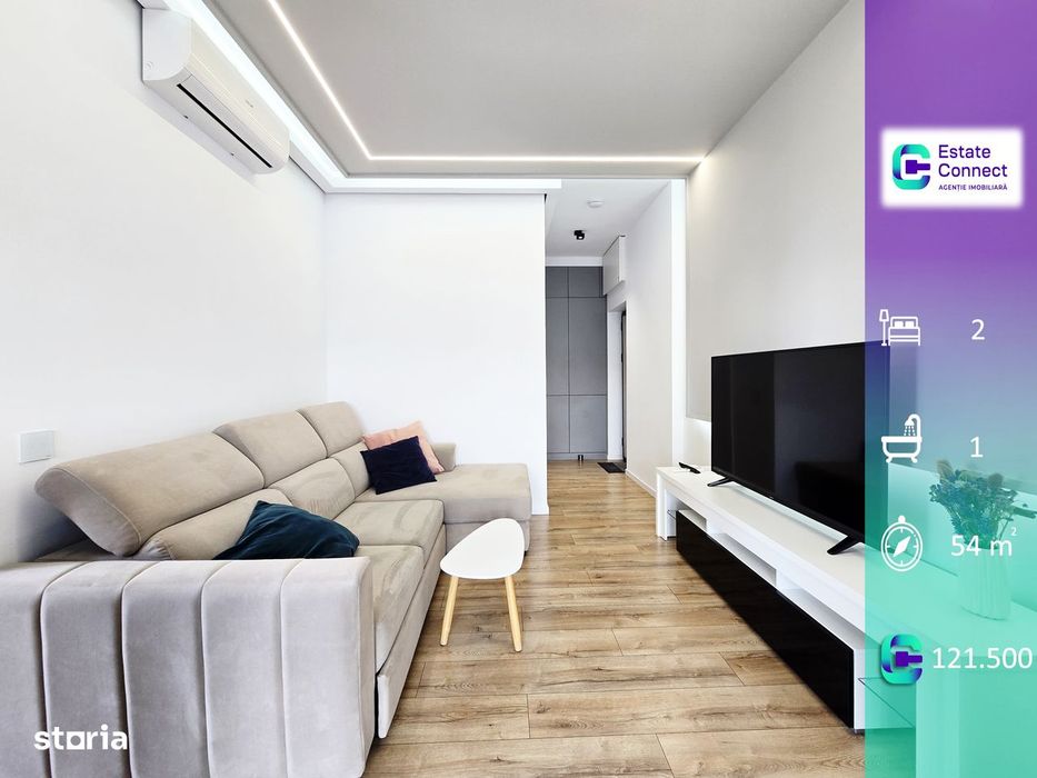 Apartament 2 camere, design modern, parcare inclusă – ARED IMAR