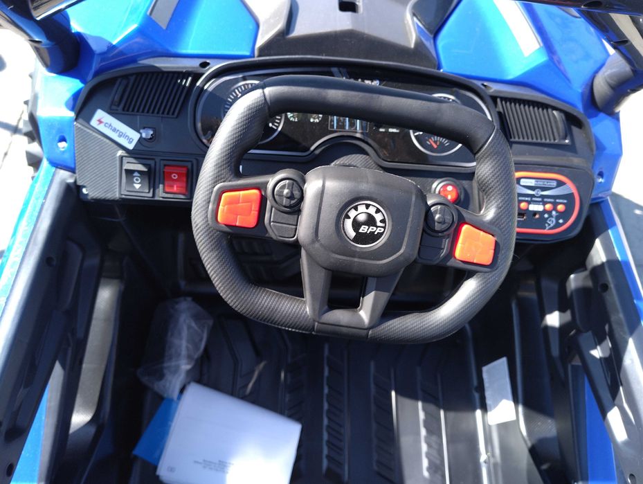 SAFARI двуместен акумулаторен джип JAKARTA 4x4 син