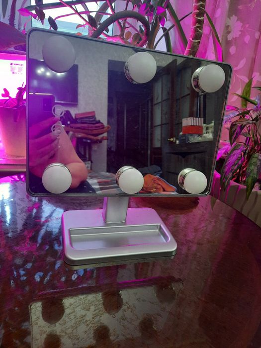 Зеркало настольное сенсорное большое япония для косметики