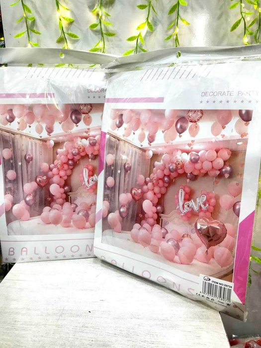 Шары для фотозоны + насос – комплект для праздника