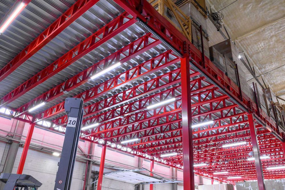 платформенный мезанин, мезонин