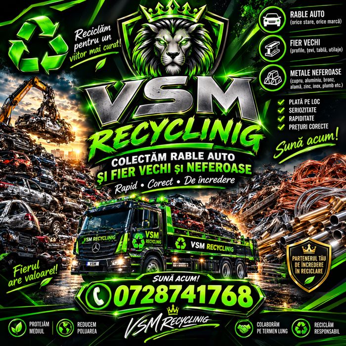 Colectam rable auto si fier vechi si neferoase ex baterii aluminiu cupru etc oferim cel mai bun pret de pe piata