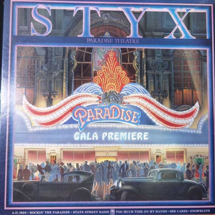 Грамофонни плочи на Styx