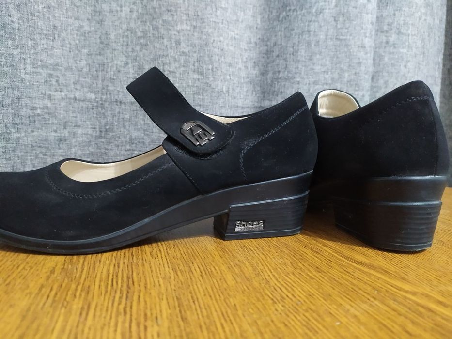 Туфли женские замша