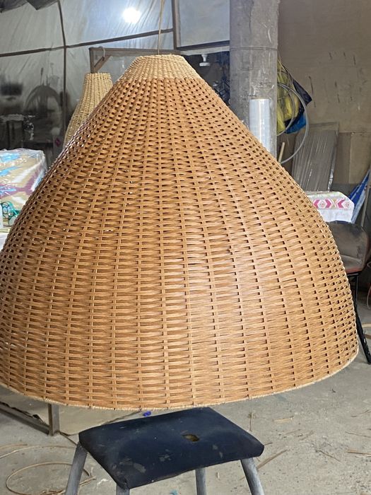 Абажур из ратанга плетенка абажур для ресторанов кафе
