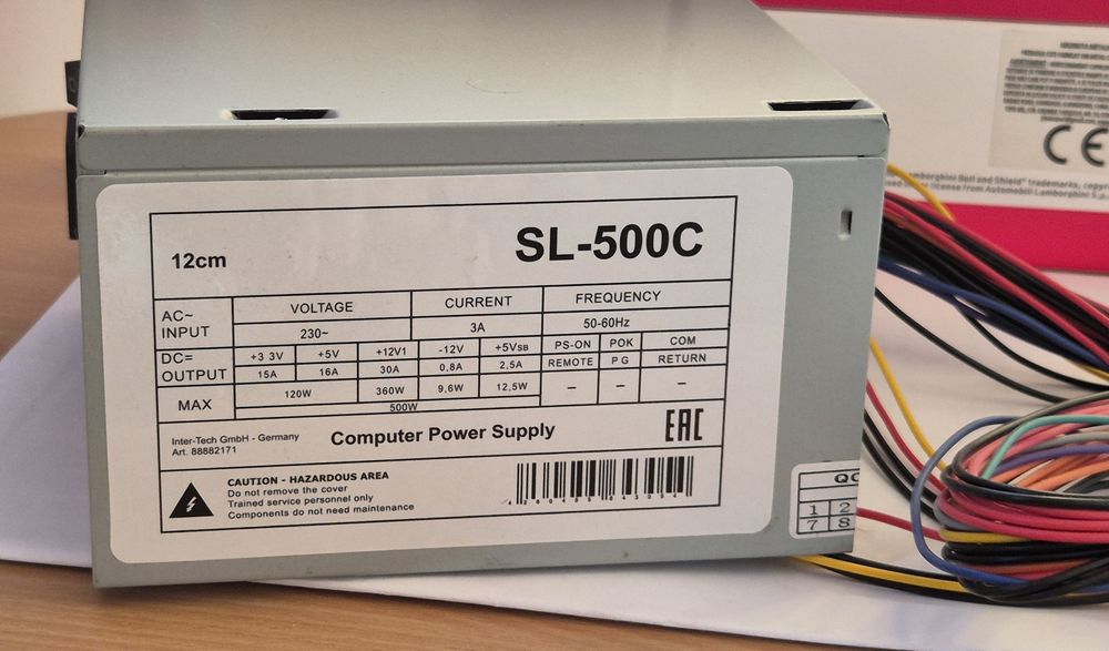 Sursa de alimentare Inter-Tech SL-500C 500W