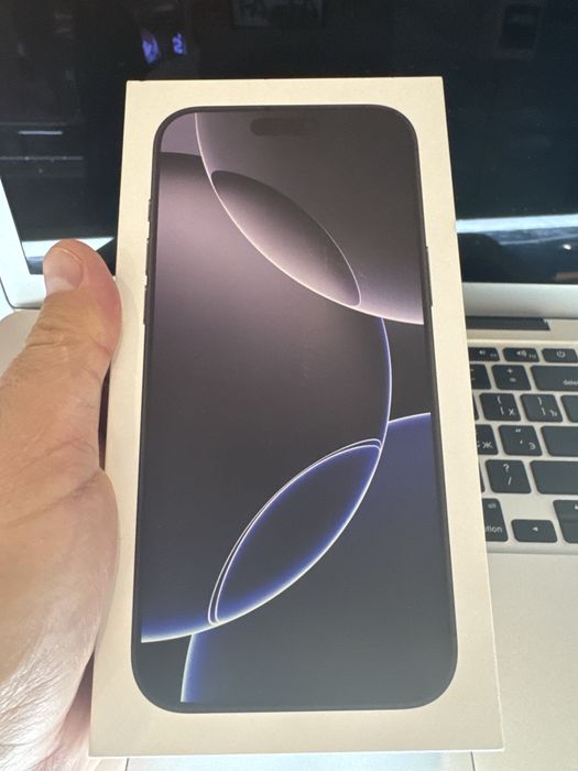 Iphone 16 pro max 256 EAC black New