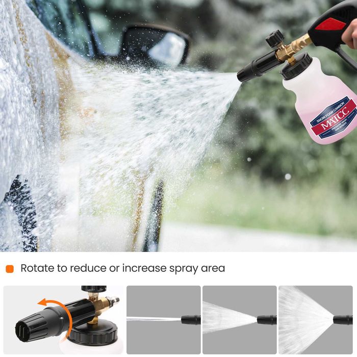 Дюза за пяна за водоструйки Karcher,Bosch,Lavor,Parkside,Nilfisk и др.
