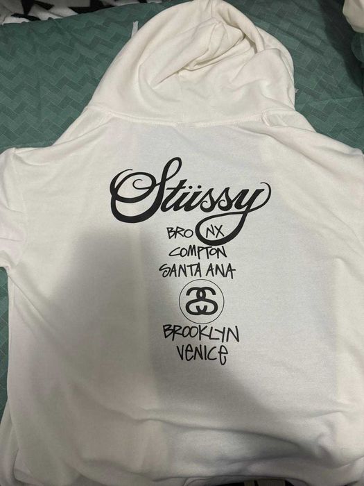 Hanorac STUSSY Zipper NEPURTAT Marimea L