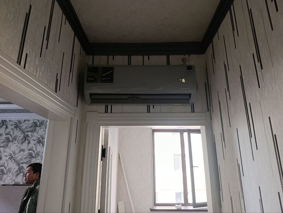 Установка кондиционера