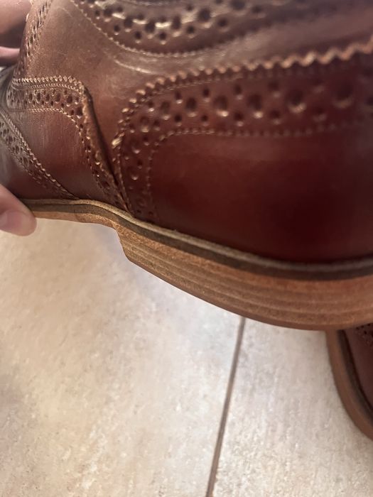 Кожени официални обувки Vero Cuoio размер 41