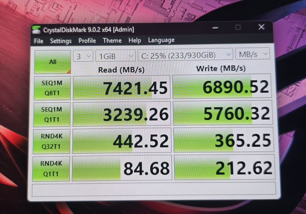 1TB Samsung 990 PRO NVMe