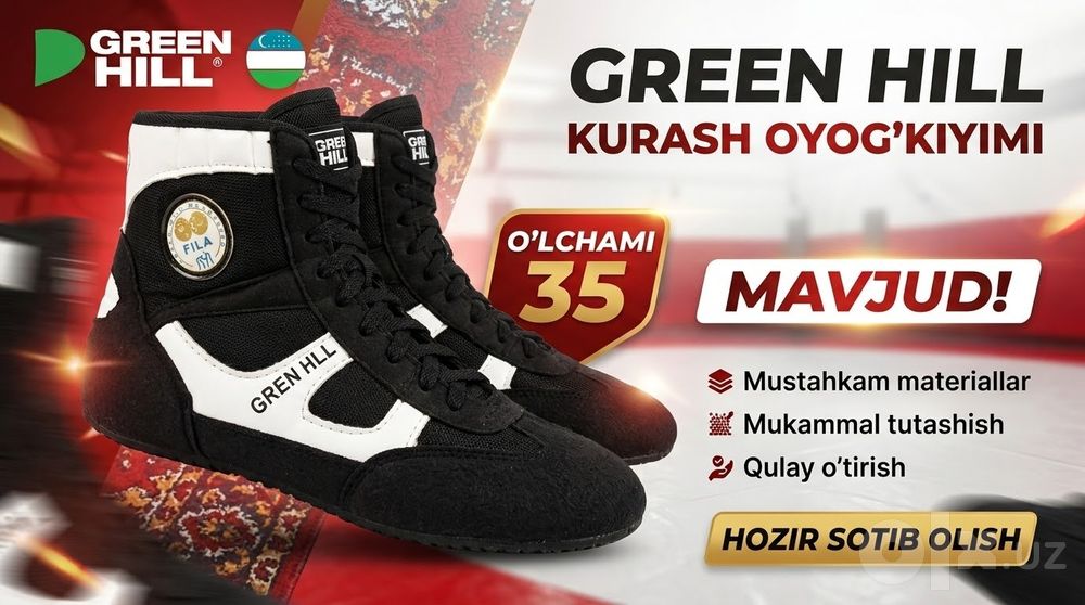Barsovka erkin kurash uchun 35-razmer