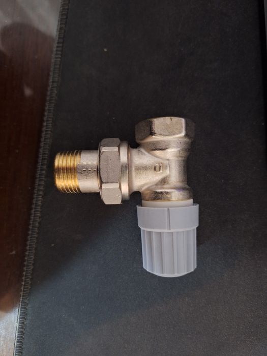 Kit robinet + cap termostatic Danfoss RA-FN 15 + RAS-C2, 3/8"
