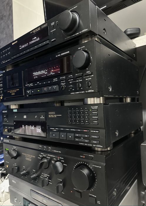 Linie Sony ES TA f630ESD CDP X222ES  tuner s505ES