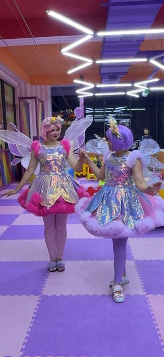 Клоуны, супергерои, принцессы, феи, а также химическое шоу